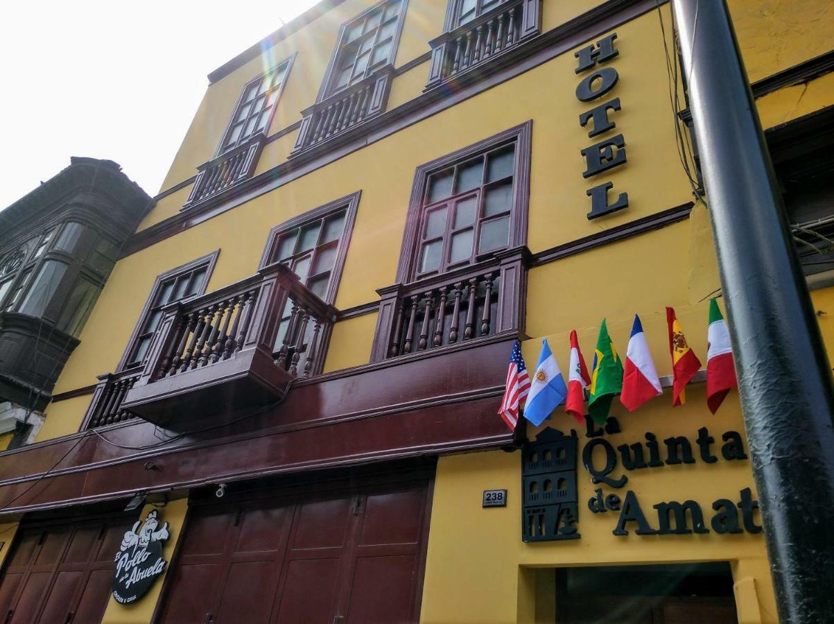 La Quinta De Amat Hotell Lima Exteriör bild